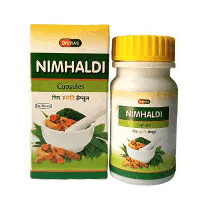 Buy Biswas Nim Haldi Capsule For Soft And Healthy Skin (Pack of 3)