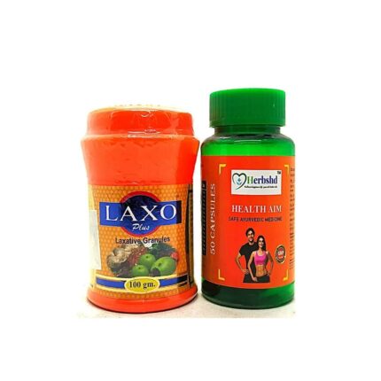 Laxo Plus Powder And health aim Capsule