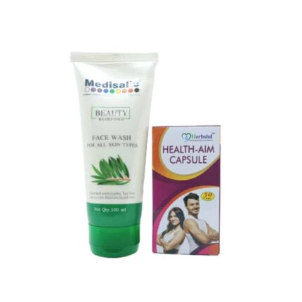 Medisalic Face Wash & Health- Aim Capsule