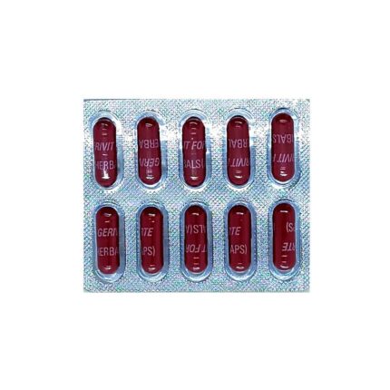 Ayurvedic Gerivit Forte Capsule & Rx Time Extra Tablet Combo Low Libido