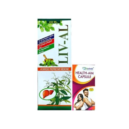 Buy now LIV-AL Tonic & Health Aim capsule combo Healthy