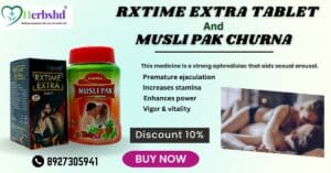 Pak Churna And Rxtime Extra Tablet Combo for Weakness