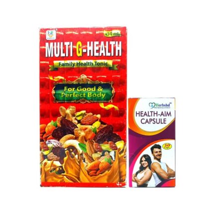 Multi-G Health Tonic and Health-Aim Capsule Combo For Good Health