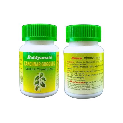 Baidyanath Kanchnar Guggulu 80 Tablet & Health Aim 50 Capsule (combo)