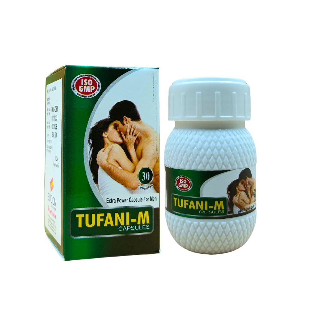 Buy Ayurvedic Tufani M Capsule for Vigour & Vitality Ayurvedic Tufani M Capsule for Vigour & Vitality