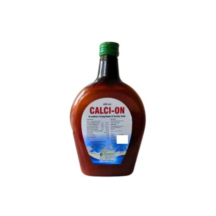 Calcium Supplements Calci-On Syrup 450 ml(Pack Of 2) 2