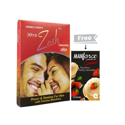 Increase Labido Xtra Zosh Capsule Pack Of 4 (Free Manforce Condom)