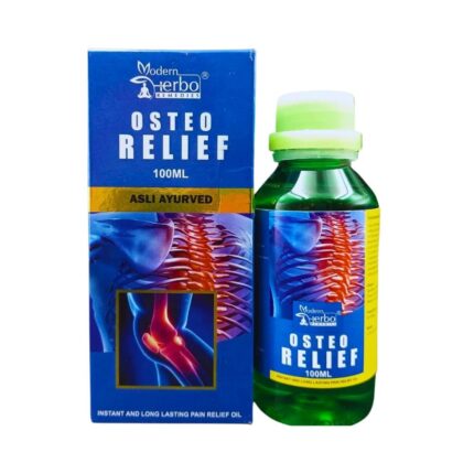 Buy now Osteo Relief Oil & Pain-Qr Tablet artharitis, spoondylitis, osteoarthritis, inflammation, joint stiffness, muscle pain, sports injury, chronic pain