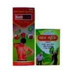 Buy Bat Mukti Capsule & Bauth Bidyut Lal tel for osteoarthritis, chronic gout, joint pain, myalhia, neuralgia, frozen shoulder, bone pain, injury