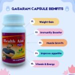 Order Now Health Aim Plus Capsule & Gasaram Capsule for body building, removes acidity, relieves nausea, relieves constipation, वजन बढ़ाता है an herbshd.com