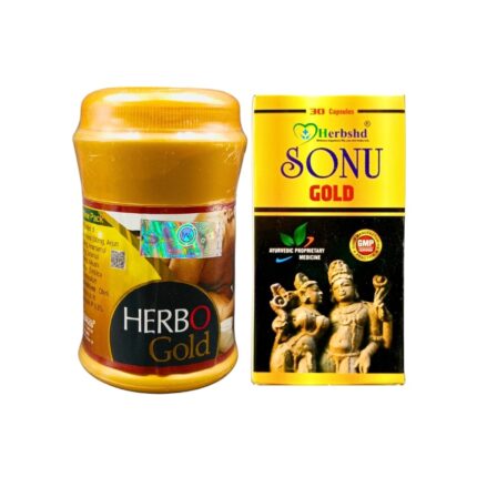 Herbo Gold Powder & Sonu Gold Capsule