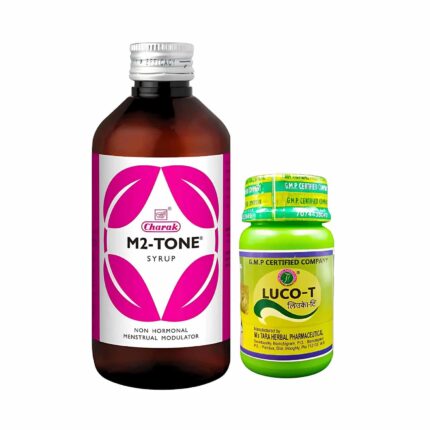 Charak M2-Tone Syrup & Luco-T Capsule