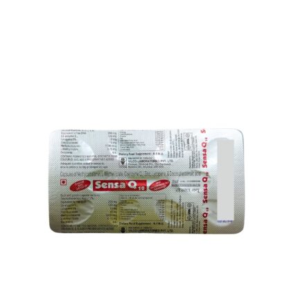 Sensa Q10 Capsule & Health aim Capsule (Combo Pack)
