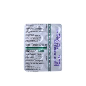 Evion 400 Capsule & Skinrog Capsule For Healthy Skin