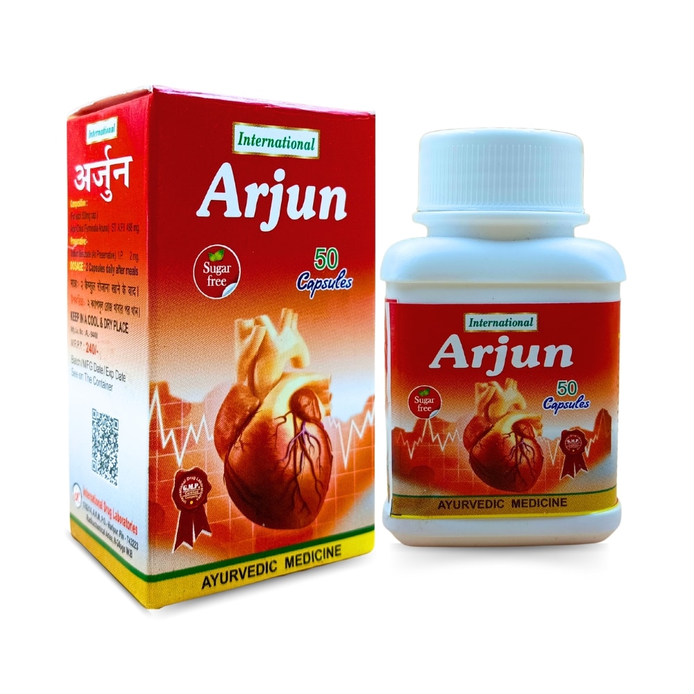 Ayurveda Cardiac Care Arjun Capsule for antioxidant Ayurveda Cardiac Care Arjun Capsule