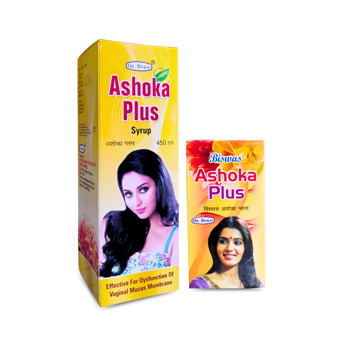 Biswas Ashoka Plus Capsule & Syrup For Painful periods Ashoka Plus Capsule & Syrup For Painful periods