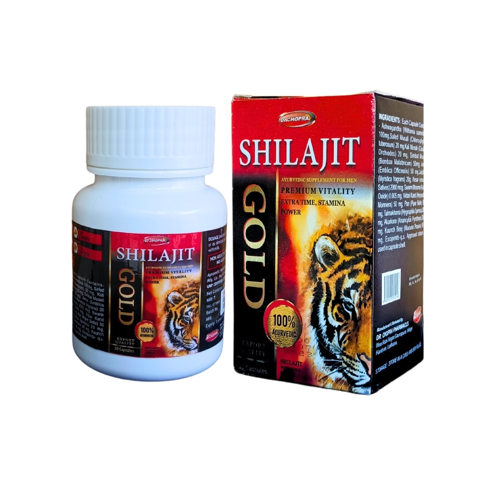 Dr Chopra Shilajit Gold Capsule For Vitality & Stamina Dr Chopra Shilajit Gold Capsule For Vitality