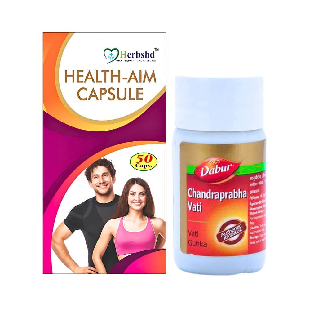 Dabur Chandraprabha Vati & Health Aim Capsule Dabur Chandraprabha Vati & Health Aim Capsule