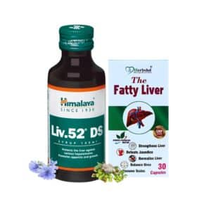 Liv-52 DS Syrup 100ml & Fatty Liver Capsule (combo)