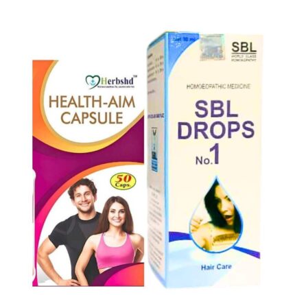 Buy Now SBL Drops No.1 Hair Care & Health aim for dandruff, nourish hair roots, density and volume, body fitness strength and weakness Capsule