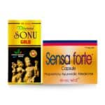 Ayurvedic Sonu Gold 30Capsule & Sensa Forte 10Capsule