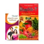 Health-T Multivitamin Syrup 450ml & Health Aim 50 Capsule