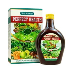 Ayurvedic Perfect Health 450ml Tonic & Nutrivita 60 Capsule for Good Health
