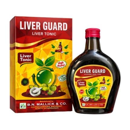 Ayurvedic Liver Guard Tonic 450ml & Gasaram 30 Capsule